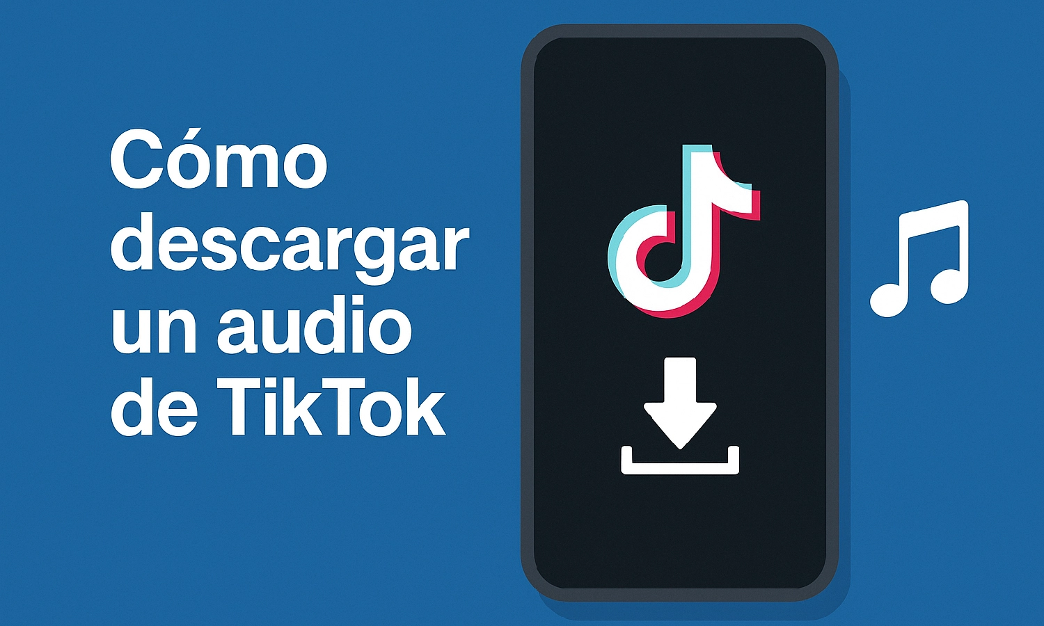 descargar audio tiktok